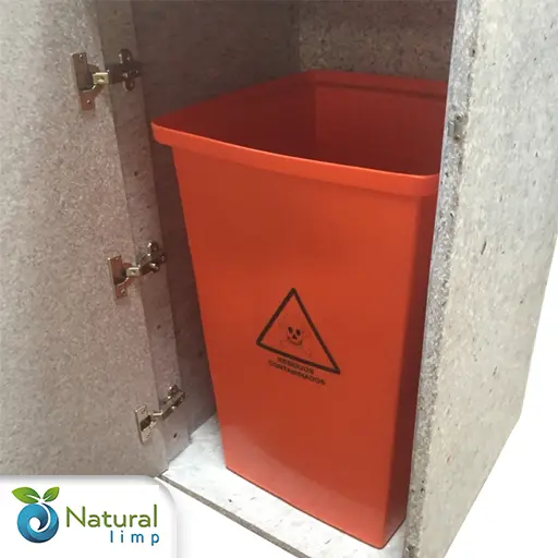 Aquisição de lixeira com pedal hospitalar ecológico
