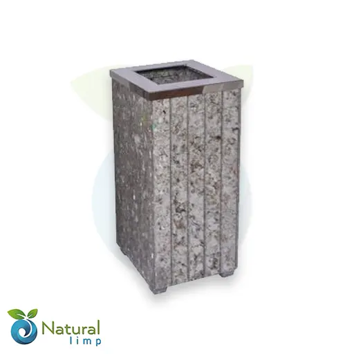 Cestos de lixo reciclável ecológico