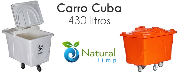 Natural Limp - Conheça o Carro Cuba - Contêiner Multiuso da Natural Limp 