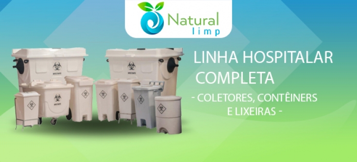 Kit Latas de lixo reciclagem ecológica linha para Cozinha