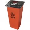 Natural Limp - Coletor para pilhas e baterias tampa personalizada - 60 litros