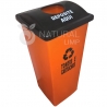 Natural Limp - Coletor para cartuchos e toners tampa personalizada - 40 litros