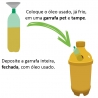 Natural Limp - Coletor para Óleo de Cozinha modelo Garrafa - 200 litros