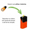 Natural Limp - Coletor móvel para pilhas e baterias usadas - 50 litros