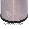 Natural Limp - Lixeira em aço inox Premium com tampa flip-top - 40 litros