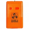 Natural Limp - Coletor De Pilhas E Baterias - Fixação Em Parede - 30 Litros