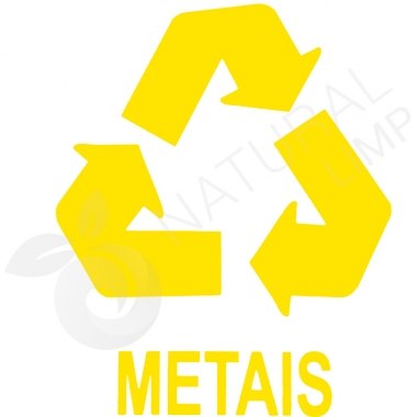 Adesivo para coleta de metais | Natural Limp