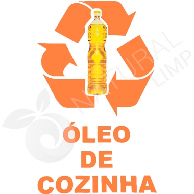 Adesivo para coletor de óleo de cozinha | Natural Limp