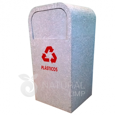 Lixeira ecológica para coleta seletiva 100 litros | Natural Limp