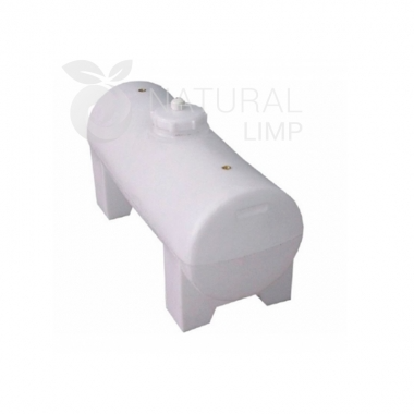 Tanque Plástico Horizontal - 125 Litros | Natural Limp