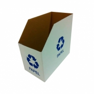 Natural Limp - Caixa de papelão coletora tamanho A4