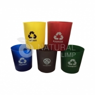 Natural Limp - Cesto para lixo sem tampa 50 Litros
