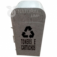 Natural Limp - Lixeira ecológica para cartuchos e toners